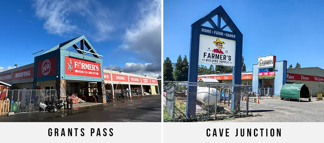 Farmers Supply Store - Farm and garden supply store exterior